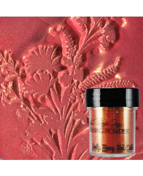 Lindy's Stamp Gang Holly Berry Red Gold Embossing Powder (ep-068)