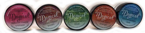 Lindy's Stamp Gang Autumn Leaves Magical Set (mag-01)