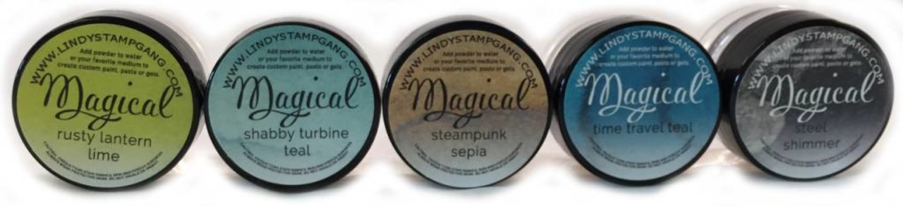 Lindy's Stamp Gang Industrial Chic Magical Set (mag-04)