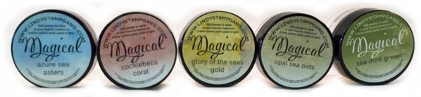 Lindy's Stamp Gang Mermaid Seashells Magical Set (mag-07)