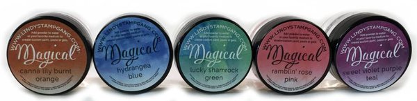 Lindy's Stamp Gang Victorian Bouquet Magical Set (mag-12)