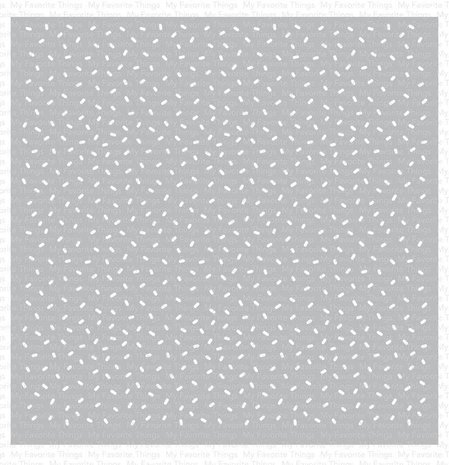 My Favorite Things Cue the Confetti Stencil (ST-163) My Favorite Things Cue the Confetti Stencil (ST-163)