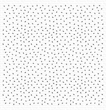 My Favorite Things Cue the Confetti Background Rubber Stamp (BG-151)