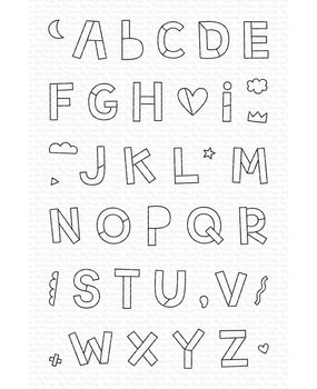 My Favorite Things Hip Hip Yay Alphabet Clear Stamps (MSTN-003) My Favorite Things Hip Hip Yay Alphabet Clear Stamps (MSTN-003)