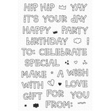My Favorite Things Hip Hip Yay Day Clear Stamps (MSTN-005)
