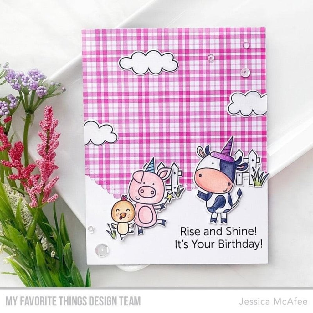 My Favorite Things Barnyard Birthday Clear Stamps (CS-646) My Favorite Things Barnyard Birthday Clear Stamps (CS-646)