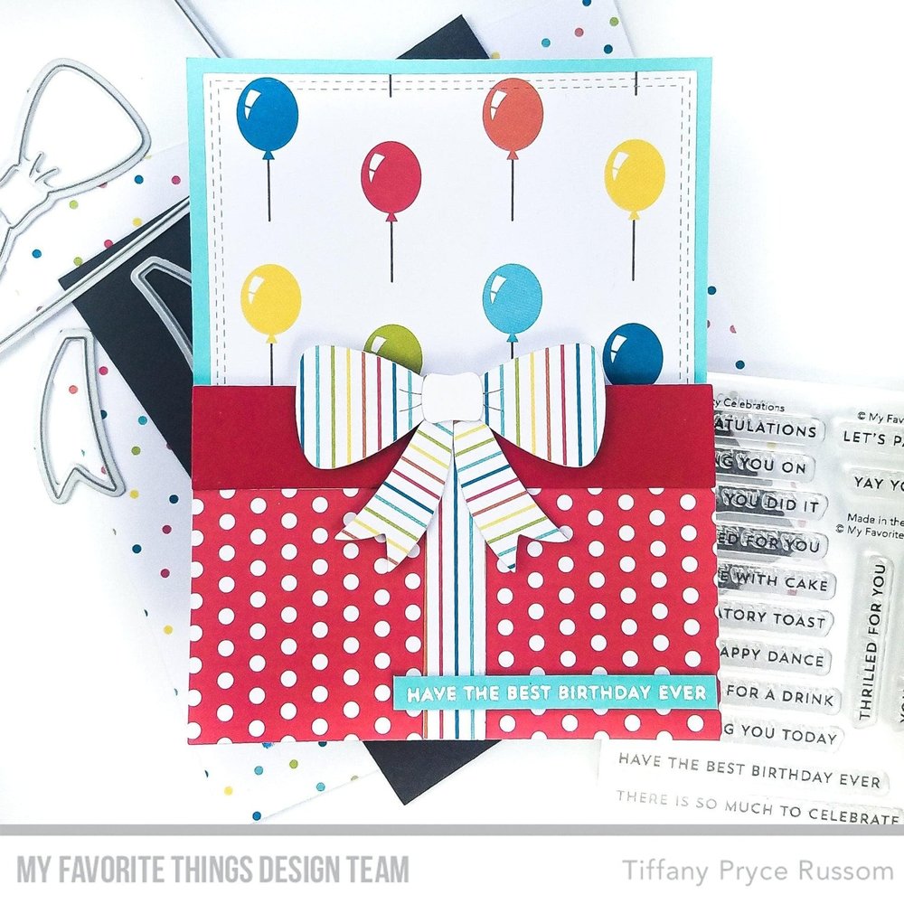 My Favorite Things Itty Bitty Celebrations Clear Stamps (CS-655)