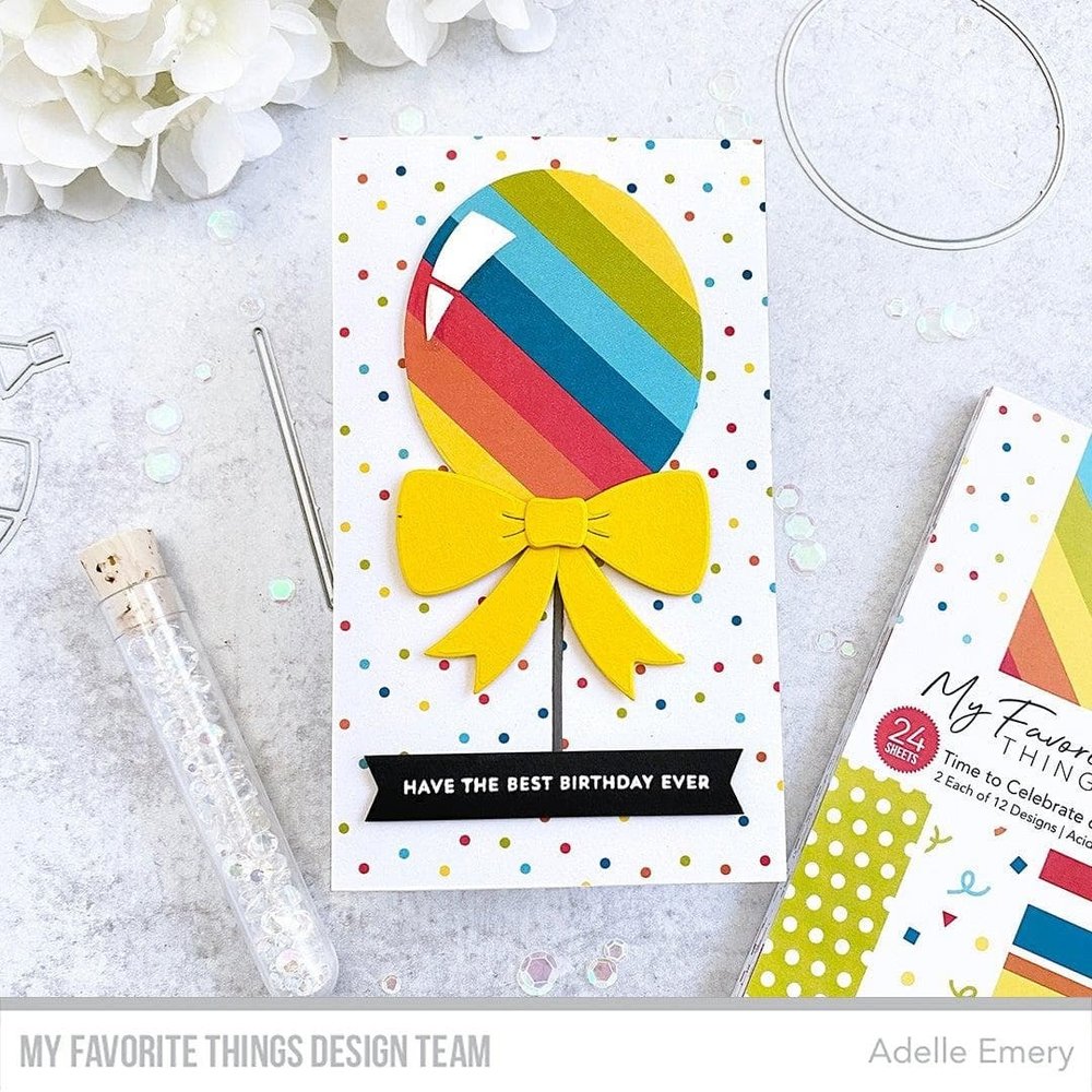 My Favorite Things Itty Bitty Celebrations Clear Stamps (CS-655)