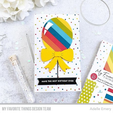 My Favorite Things Itty Bitty Celebrations Clear Stamps (CS-655)