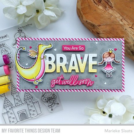 My Favorite Things All-Occasion Scripted Greetings Clear Stamps (CS-656)