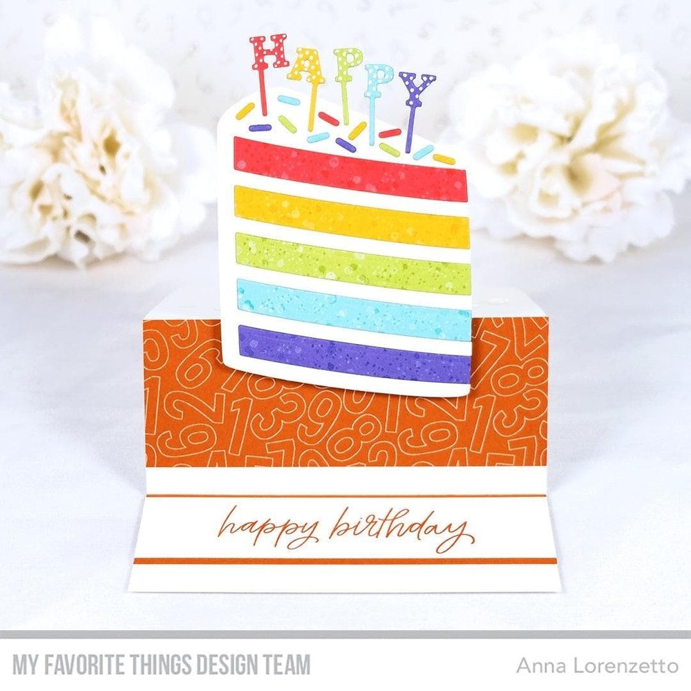 My Favorite Things All-Occasion Scripted Greetings Clear Stamps (CS-656)