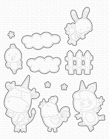 My Favorite Things Die-namics Barnyard Birthday (MFT-2188) My Favorite Things Die-namics Barnyard Birthday (MFT-2188)