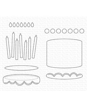 My Favorite Things Die-namics Celebrate with Cake (MFT-2195)