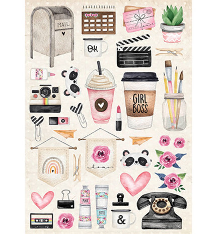 Studio Light Love to Create A4 DIY Block (SL-ES-DCB16) Studio Light Love to Create A4 DIY Block (SL-ES-DCB16)