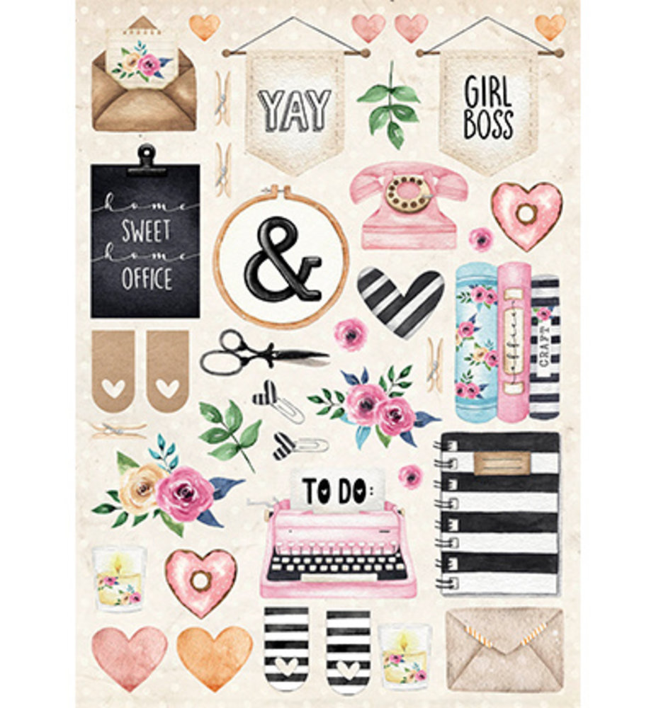 Studio Light Love to Create A4 DIY Block (SL-ES-DCB16) Studio Light Love to Create A4 DIY Block (SL-ES-DCB16)