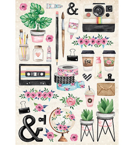 Studio Light Love to Create A4 DIY Block (SL-ES-DCB16) Studio Light Love to Create A4 DIY Block (SL-ES-DCB16)