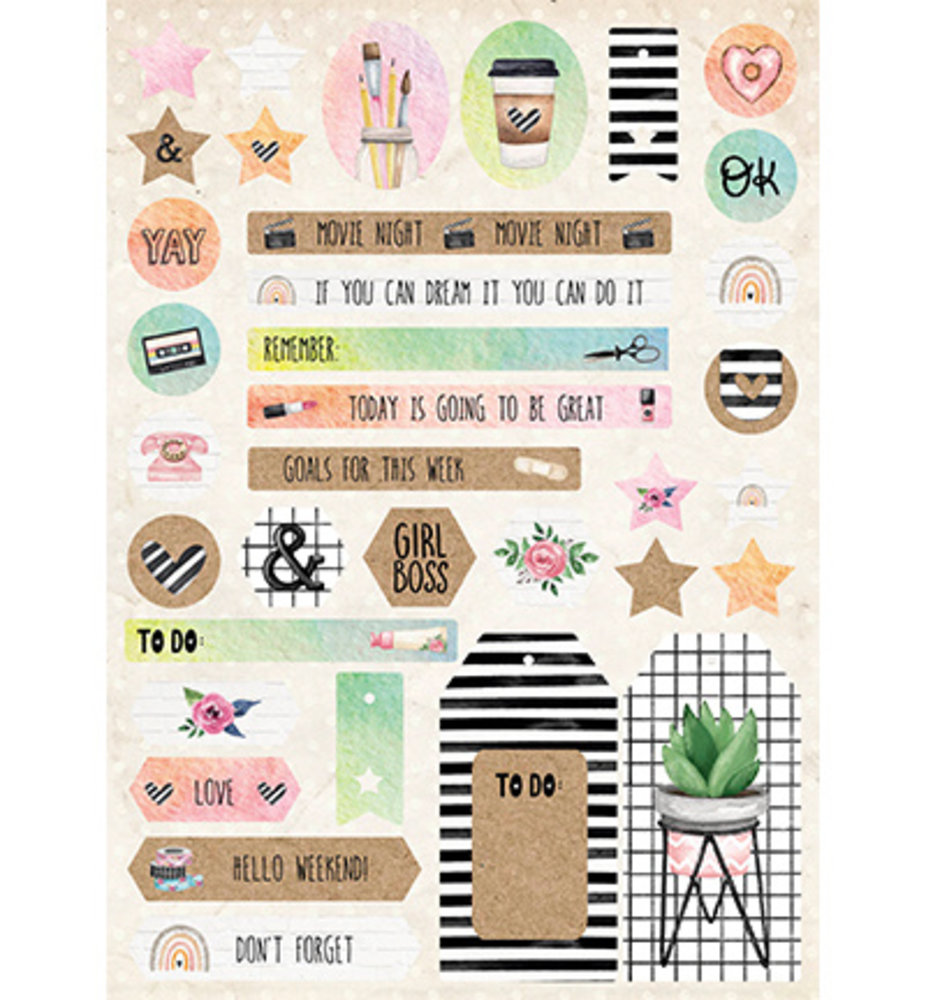 Studio Light Love to Create A4 DIY Block (SL-ES-DCB16) Studio Light Love to Create A4 DIY Block (SL-ES-DCB16)