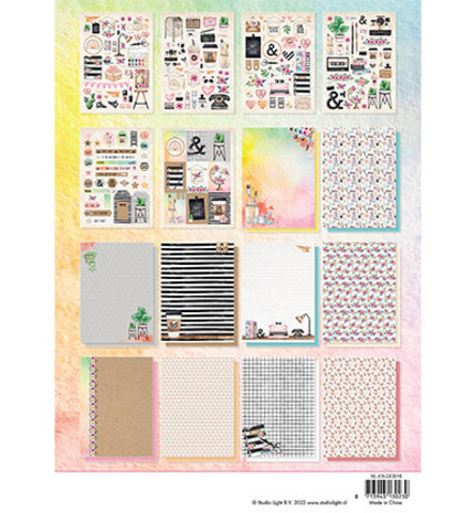 Studio Light Love to Create A4 DIY Block (SL-ES-DCB16) Studio Light Love to Create A4 DIY Block (SL-ES-DCB16)