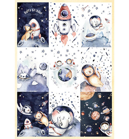 Studio Light Explore the Universe A4 DIY Block (SL-ES-DCB17) Studio Light Explore the Universe A4 DIY Block (SL-ES-DCB17)