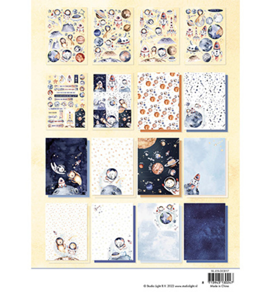 Studio Light Explore the Universe A4 DIY Block (SL-ES-DCB17) Studio Light Explore the Universe A4 DIY Block (SL-ES-DCB17)