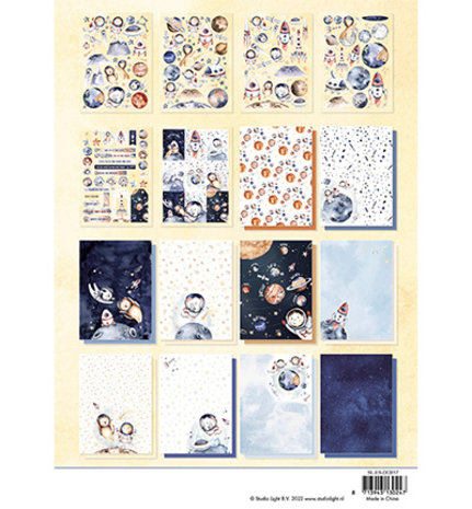 Studio Light Explore the Universe A4 DIY Block (SL-ES-DCB17) Studio Light Explore the Universe A4 DIY Block (SL-ES-DCB17)