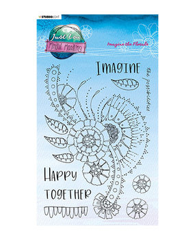 Studio Light Just Lou Mindful Moodling Imagine the Florals Clear Stamps (JL-MM-STAMP189) Studio Light Just Lou Mindful Moodling Imagine the Florals Clear Stamps (JL-MM-STAMP189)
