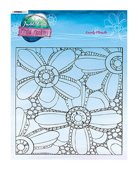 Studio Light Just Lou Mindful Moodling Lovely Florals Clear Stamps (JL-MM-STAMP193) Studio Light Just Lou Mindful Moodling Lovely Florals Clear Stamps (JL-MM-STAMP193)