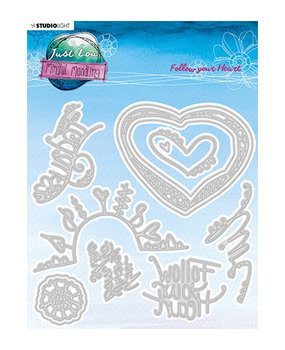 Studio Light Just Lou Mindful Moodling Snijmal Follow Your Heart (JL-MM-CD193) Studio Light Just Lou Mindful Moodling Snijmal Follow Your Heart (JL-MM-CD193)