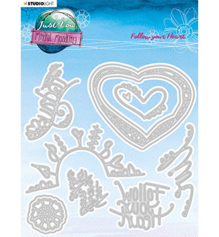 Studio Light Just Lou Mindful Moodling Snijmal Follow Your Heart (JL-MM-CD193) Studio Light Just Lou Mindful Moodling Snijmal Follow Your Heart (JL-MM-CD193)