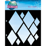Studio Light Just Lou Mindful Moodling Masking Stencil Diamonds (JL-MM-MASK95)