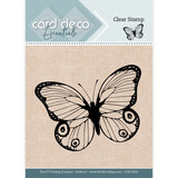 Card Deco Clear Stamp Butterfly (CDECS086)