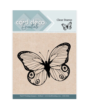 Card Deco Clear Stamp Butterfly (CDECS086)
