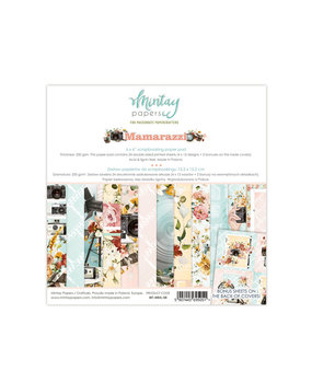 Mintay Mamarazzi 6x6 Inch Scrapbooking Paper Pad (MT-MRA-08)