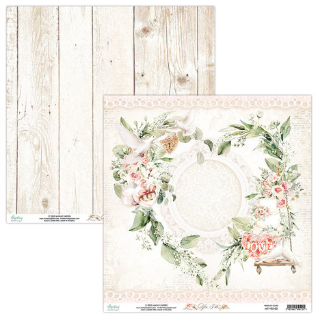 Mintay Yes I Do 12x12 Inch Scrapbooking Paper Set (MT-YES-07) Mintay Yes I Do 12x12 Inch Scrapbooking Paper Set (MT-YES-07)