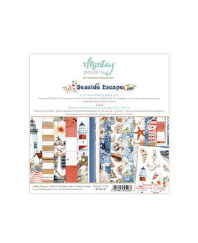Mintay Seaside Escape 6x6 Inch Scrapbooking Paper Pad (MT-SEA-08) Mintay Seaside Escape 6x6 Inch Scrapbooking Paper Pad (MT-SEA-08)
