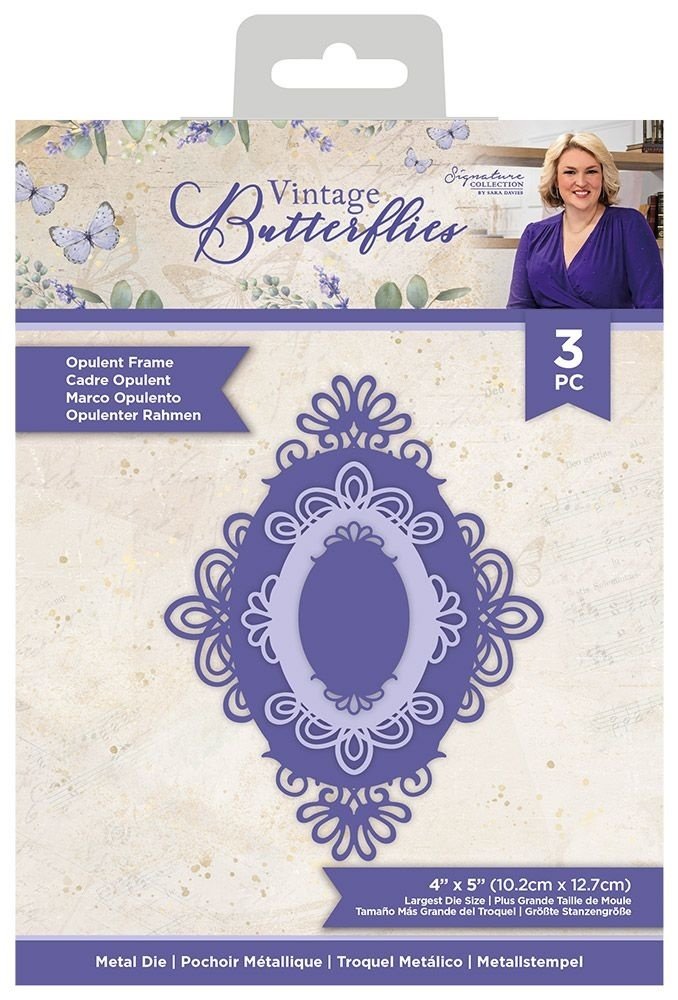 Crafter's Companion Vintage Butterflies Opulent Frame Die (S-VBUT-MD-OPFR) Crafter's Companion Vintage Butterflies Opulent Frame Die (S-VBUT-MD-OPFR)