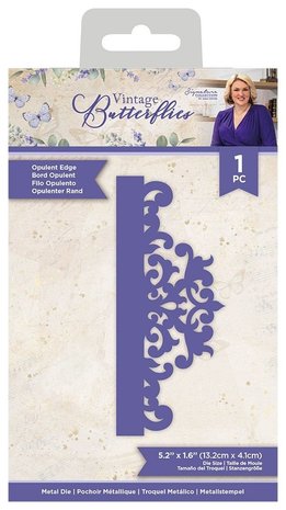 Crafter's Companion Vintage Butterflies Opulent Edge Die (S-VBUT-MD-OPEDG) Crafter's Companion Vintage Butterflies Opulent Edge Die (S-VBUT-MD-OPEDG)