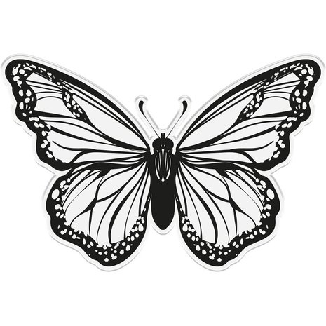 Crafter's Companion Vintage Butterflies Stamp & Die Monarch (S-VBUT-STD-MONAR) Crafter's Companion Vintage Butterflies Stamp & Die Monarch (S-VBUT-STD-MONAR)