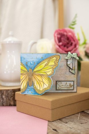 Crafter's Companion Vintage Butterflies Stamp & Die Monarch (S-VBUT-STD-MONAR) Crafter's Companion Vintage Butterflies Stamp & Die Monarch (S-VBUT-STD-MONAR)