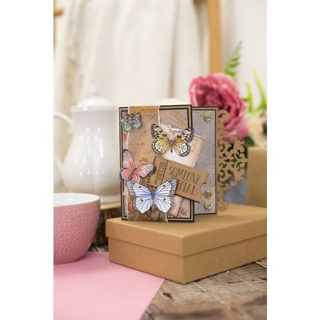 Crafter's Companion Vintage Butterflies Resin Brads (40pcs) (S-VBUT-BRADS) Crafter's Companion Vintage Butterflies Resin Brads (40pcs) (S-VBUT-BRADS)