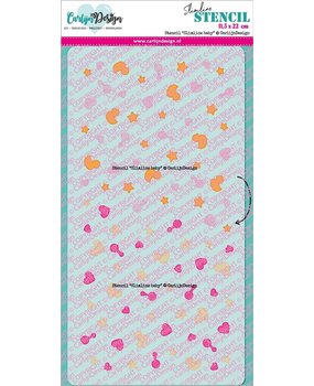 Carlijn Design Stencil Slimline Baby (CDSC-0018) Carlijn Design Stencil Slimline Baby (CDSC-0018)