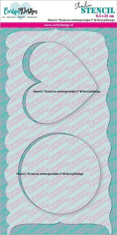 Carlijn Design Stencil Slimline Achtergrondjes 2 (CDSC-0019) Carlijn Design Stencil Slimline Achtergrondjes 2 (CDSC-0019)