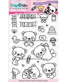 Carlijn Design Stempels Baby Panda (CDJD-0024) Carlijn Design Stempels Baby Panda (CDJD-0024)