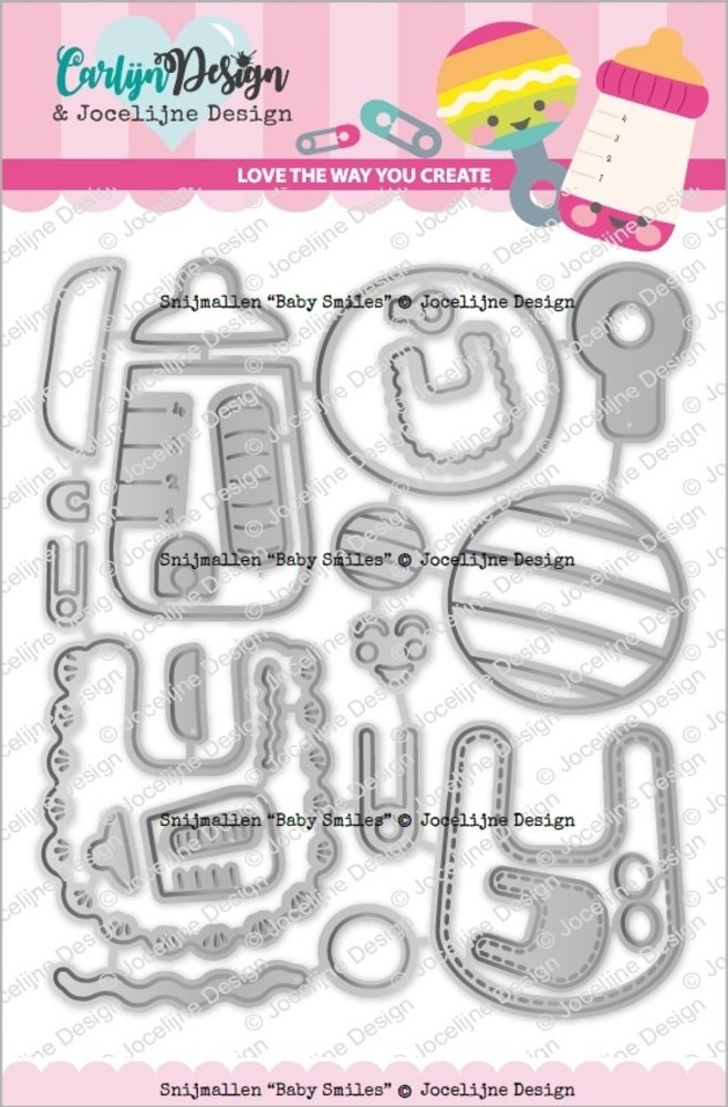 Carlijn Design Snijmallen Baby Smiles (CDJD-0026) Carlijn Design Snijmallen Baby Smiles (CDJD-0026)