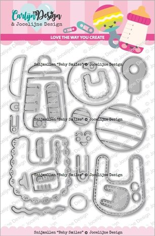 Carlijn Design Snijmallen Baby Smiles (CDJD-0026) Carlijn Design Snijmallen Baby Smiles (CDJD-0026)