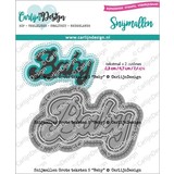 Carlijn Design Snijmallen Grote Teksten 5 Baby (CDSN-0155)