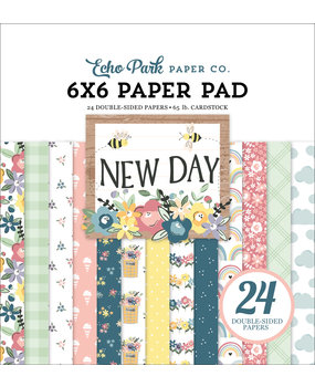 Echo Park New Day 6x6 Inch Paper Pad (ND267023)*