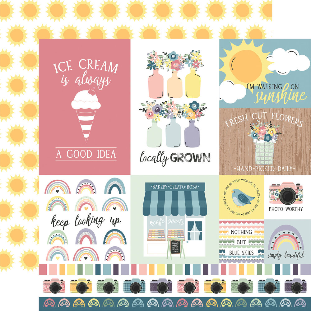 Echo Park New Day 6x6 Inch Paper Pad (ND267023) Echo Park New Day 6x6 Inch Paper Pad (ND267023)