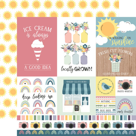 Echo Park New Day 6x6 Inch Paper Pad (ND267023) Echo Park New Day 6x6 Inch Paper Pad (ND267023)