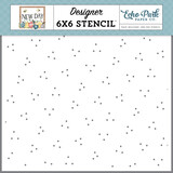Echo Park New Day Dots Stencil (ND267033)
